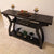 Modern Entry Display Curved Console Table